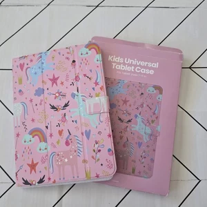 Kids' Unicorns Universal Fits Tablets 7-11", pink. - Picture 1 of 4