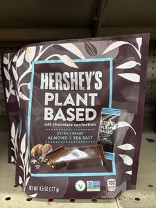 Hershey's Plant Based Oat Chocolate Confection Extra Creamy Almonds & Sea Salt - Picture 1 of 2