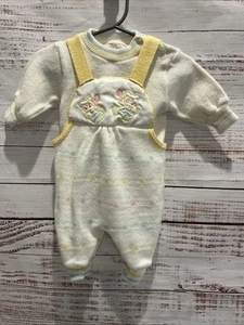 Completo maglione vintage marca Winnie The Pooh set 2 pezzi neonato bambino nuovo con scatola - Foto 1 di 16
