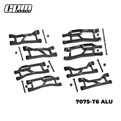 GPM 7075 Alloy Front + Rear (Upper & Lower) Suspension Arms All Set For Mini XRT - Image 1 of 4