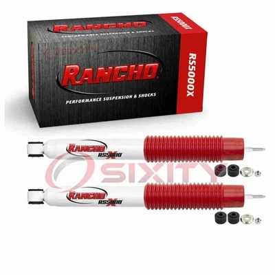 Amortiguadores delanteros Rancho RS5000X 2 piezas para GMC Sierra 3500 mh 2001-2006 Foto 1 de 4