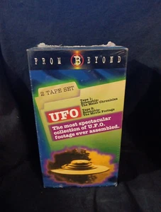 From Beyond UFO - 2 VHS Tapes EXCELLENT TESTED FAST SHIPPING Extraterrestrial - Picture 1 of 5