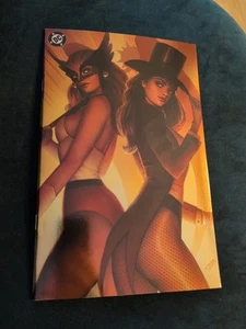 JUSTICE LEAGUE UNLIMITED #5 FOIL NATHAN SZERDY VIRGIN ZATANNA EXCLUSIVE 1 - Picture 1 of 1