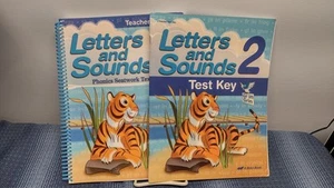 A Beka Letters and Sounds 2 Phonics Seatwork Text Teacher Key, Test Key, 3rd Ed - Picture 1 of 22