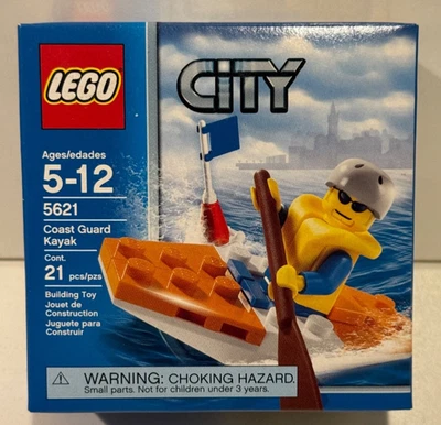 LEGO KAYAK GUARDACOSTAS, City Set 5621, Retirado, Nuevo, ¡Envío GRATIS! Foto 1 de 4