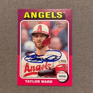 TAYLOR WARD Signed Autograph 2024 Topps Heritage Baseball Card LAA Angels #132 - Picture 1 of 1