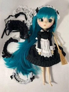 Bambola Pullip 1/6 vestito da damigella personalizzato con parrucca attaccata - Foto 1 di 2