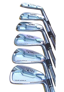 Honma Tour World TW737Vs Iron Set 6pcs 5-10 N.S.PRO MODUS 3 TOUR 105 Flex S Used - Picture 1 of 6