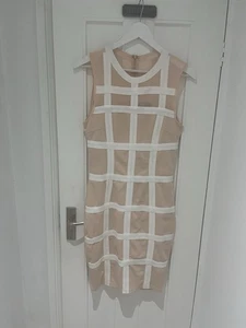 Amy Childs Sleeveless Fitted Dress Size 12 - Picture 1 of 3