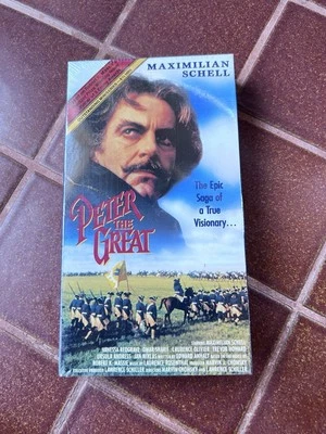 Peter The Great  Maximillian Schell VHS Factory Sealed 1994 Foto 1 de 3