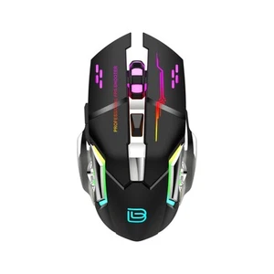 Sleek E Sports Wireless Gaming Mouse with Silent Click and Recharge Feature - Photo 1/24
