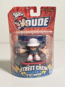 Seltene Tech Deck Dude Street Crew #127 Hunter 2008 Skateboard Figur - Bild 1 von 4