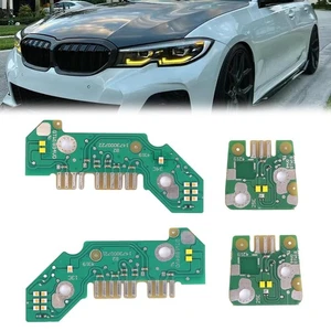 Yellow DRL For BMW G20 330e 330i M340i 2019-22 Daytime Running Light LED Boards - Picture 1 of 9