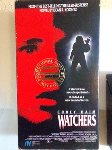 Watchers (1988) – Played Once – Rare Screener Promo – Slipcover – IVE - Picture 1 of 2