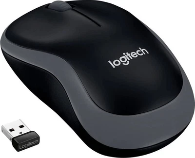 Logitech Wireless Mouse M185 includes USB nano receiver - Image 1 of 2