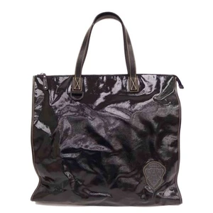 Gucci / Emblem Coated Tote Black 181905/498 A 82 Used - Zdjęcie 1 z 6