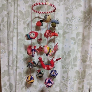 Traditional Hanging Hina Handmade Japanese Pattern Room Decor - Picture 1 of 18