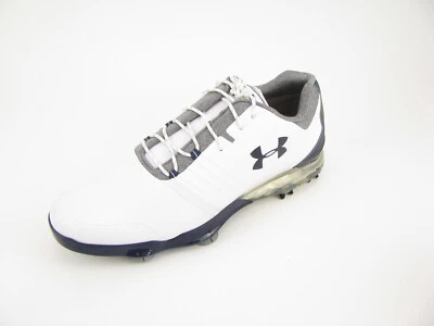 NUEVO Zapatos de golf Under Armour Match Play para hombre 3019893-104 blancos talla 12 Foto 1 de 4