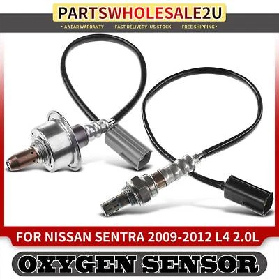 2x Sensor de oxígeno O2 aguas arriba y aguas abajo para Nissan Sentra 2009 2010-2012 2,0 L Foto 1 de 4
