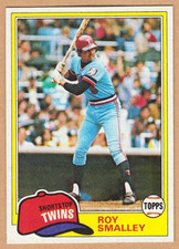 1981 Topps Baseball #115 Roy Smalley [NM/MT]