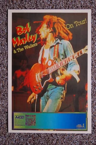 Bob Marley Concert Tour Poster 1980 Germany Die aktuellen Alben - Picture 1 of 1