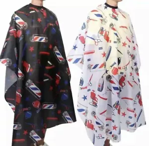 Barber Hairstylist Gown Cape For Dye Cut Shampoo Hair (Choose from Two Colors) - Picture 1 of 10