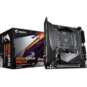 Gigabyte B550I AORUS PRO AX Ultra Durable Desktop Motherboard - AMD B550 Chipset - Picture 1 of 12