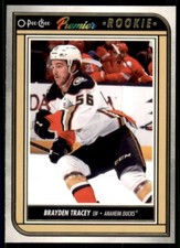 2022-23 UD O-Pee-Chee OPC O-Pee-Chee Premier Rookies #P-82 Brayden Tracey