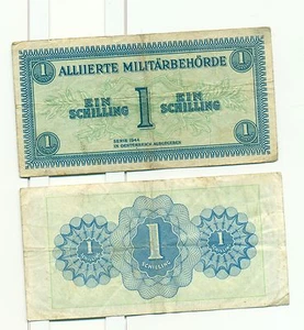 AUSTRIA ALLIED OCCUPATION 1 SCHILLING 1944 - Picture 1 of 1