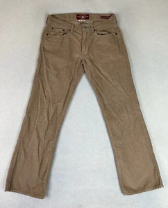 Lucky Brand 361 Vintage Straight Corduroy Pants Men's 30x30 Beige Cotton Casual - Picture 1 of 17