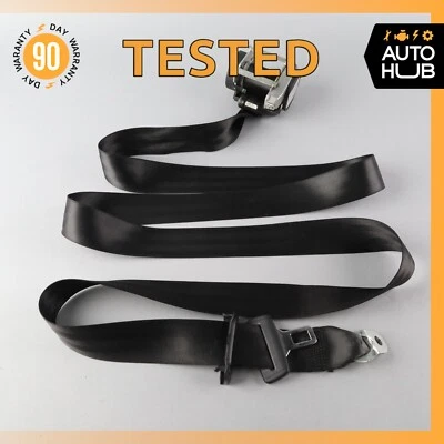 07-11 Cinturón de seguridad trasero derecho o izquierdo Bentley Continental GTC negro OEM Foto 1 de 4