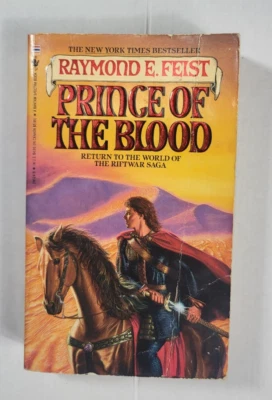 Prince of Blood by Raymond E. Feist 1990 Bantam 1st Printing Paperback Foto 1 de 4