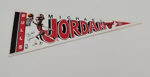 Michael Jordan Wimpel Aufkleber unbenutzt 1989 Salem Chicago Bulls TOP - Bild 1 von 6