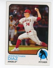 2022 Topps Heritage High  JHONATHAN DIAZ SP 711