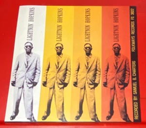 Lightnin' Hopkins Self-Titled Album Cover Art PICTURE / PRINT 12" x 11.5"Blues - Picture 1 of 3