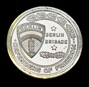 BERLINER BRIGADE VERTEIDIGER DER FREIHEIT ARMEE HERAUSFORDERUNGSMÜNZE • MILITÄRISCHE FÄHIGKEITEN - Bild 1 von 1