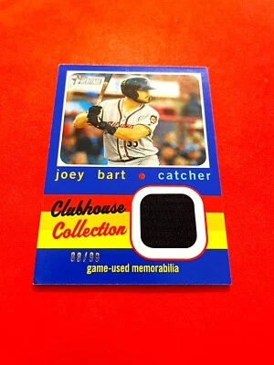 Joey Bart .. 88/99 .. Richmond Flying Squirrels .. 2020 Heritage GAME USED RELIC - Image 1 of 3