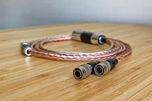 LITZ OCC cable for MrSpeakers Dan Clark Audio Stealth Ether Flow C Aeon Alpha 2 - Picture 1 of 12