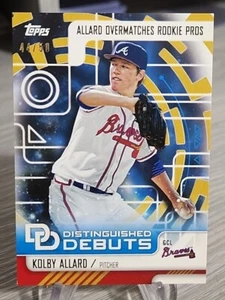 Kolby Allard 2016 Topps Pro Debut Distinguished Debuts Gold /50 #DD-14 Braves - Picture 1 of 2
