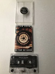 Bryan Adams, So Far So Good - Best of compilation Cassette Tape (A&M, 1993) VGC! - Picture 1 of 12