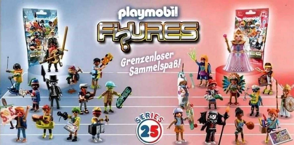PLAYMOBIL 71455 71456 serie 25 FIGURAS PrOmO PoStAgE BOLSA SIN AGUJEROS SIN ABRIR