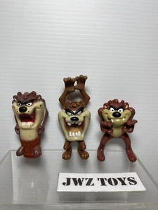 Vintage - Looney Tunes Warner Brothers Tazmanian Devil Taz - 90’s - Bundle x3 - Picture 1 of 7