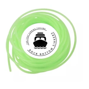Soft Lumo Fishing Tube - 1mm 1.5mm 2mm Internal Dia - 5pcs X 1m - Free Postage - Picture 1 of 7
