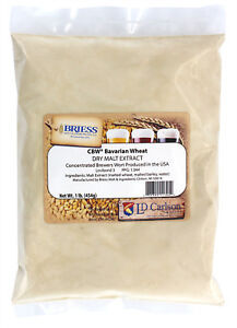 Briess - Dry Malt Extract - Bavarian Wheat - 1 lb. for Home Brew Beer Making