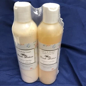 Camille Beckman For Longaberger Body Cream/Shower Gel Duo French Vanilla Retired - Picture 1 of 6
