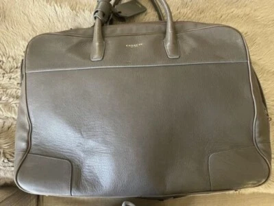 COACH Soft Pebbled Leather Suitcase Carryon - Image 1 of 4