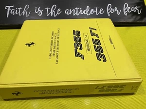 🟣 GENUINE FERRARI F355 SPARE PARTS CATALOGUE MANUAL MOTRONIC 5.2 F 355 F1 GTS - Picture 1 of 7