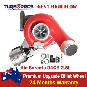 Turbocargador de alto flujo GEN1 para Kia Sorento D4CB 2,5 L - Imagen 1 de 13