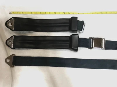 1964 1965? Asiento de banco azul Chrysler Mopar - Cinturones Dodge Dart Fury Valiant Cuda Foto 1 de 4