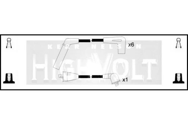 JUEGO DE CABLES DE ENCENDIDO PARA CHRYSLER VOYAGER 3.8 1995-2001 OEF270-2 Foto 1 de 1